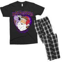 Hot Trend Sarcoidosis Awareness Awareness - Santa Believe Leopard Chri Men's T-shirt Pajama Set | Artistshot