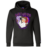 Hot Trend Sarcoidosis Awareness Awareness - Santa Believe Leopard Chri Champion Hoodie | Artistshot