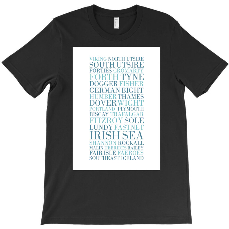 Shipping Forecast As Heard Of Radio 4  Quote Nature Green T-shirt | Artistshot