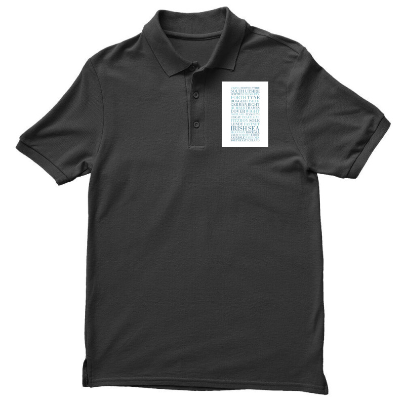 Shipping Forecast As Heard Of Radio 4  Quote Nature Green Men's Polo Shirt | Artistshot