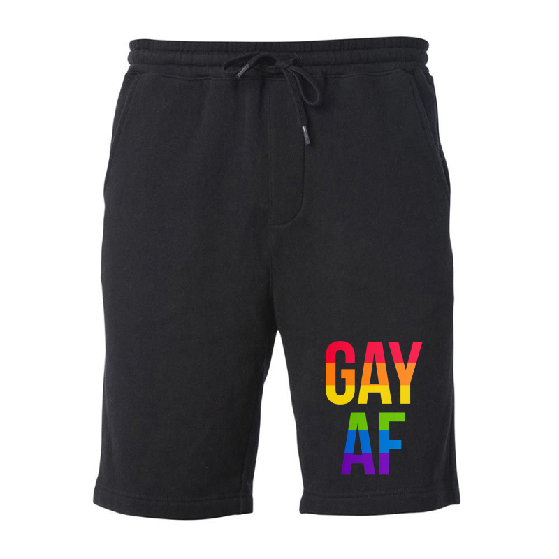 Gay Af Fleece Short | Artistshot