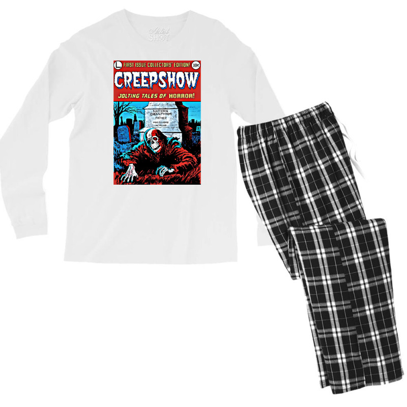 Creepshow Grave Men's Long Sleeve Pajama Set by riquelhubbya | Artistshot