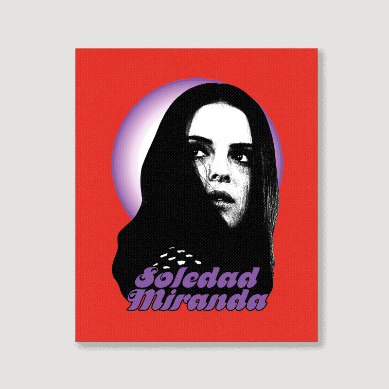 Soledad Miranda  Eugenie Portrait Canvas Print | Artistshot