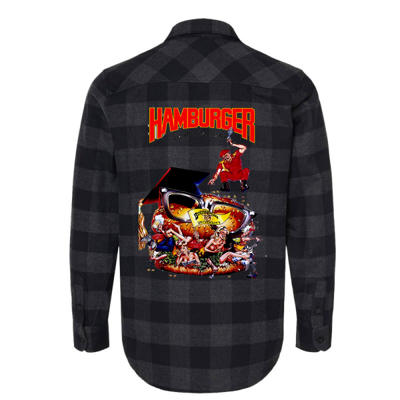 Hamburger The Motion Picture Flannel Shirt by grandifacotem | Artistshot