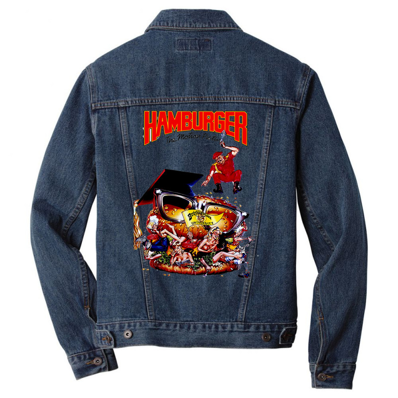 Hamburger The Motion Picture Men Denim Jacket by grandifacotem | Artistshot