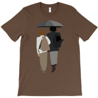 Goldfinch Boys With Umbrella T-shirt | Artistshot