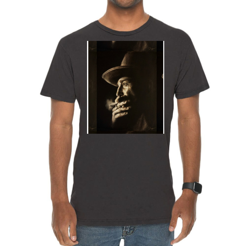 Daniel Plainview Charcoal Vintage T-Shirt by riquelhubbya | Artistshot