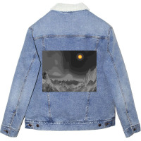 Limited Edition Deserted Place Unisex Sherpa-lined Denim Jacket | Artistshot