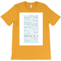 Shipping Forecast As Heard Of Radio 4  Gift Music T-shirt | Artistshot