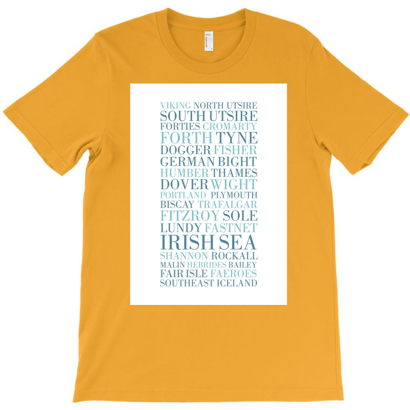 Shipping Forecast As Heard Of Radio 4  Gift Music T-shirt | Artistshot