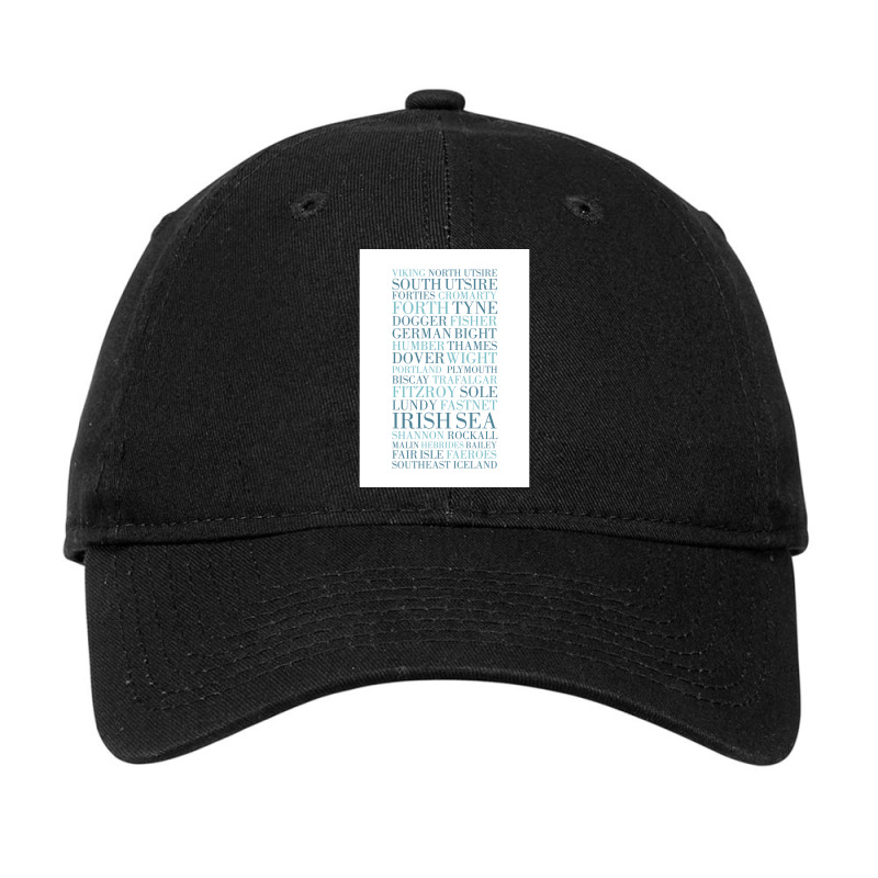 Shipping Forecast As Heard Of Radio 4  Gift Music Adjustable Cap | Artistshot