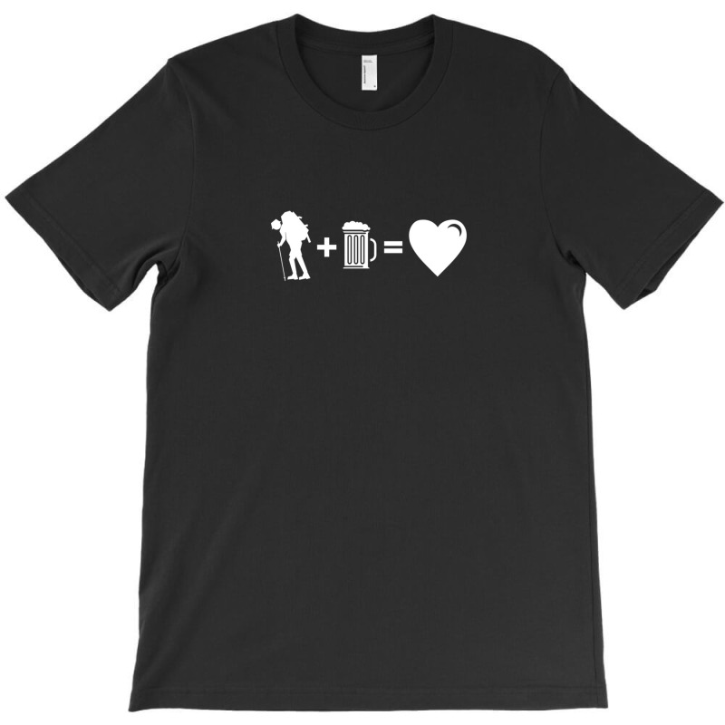 Hiking Beer Mug Of Beer Is Love Athlete Gift Idea T-shirt | Artistshot