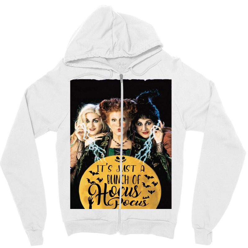 Hocus Pocus Halloween Zipper Hoodie by grandifacotem | Artistshot