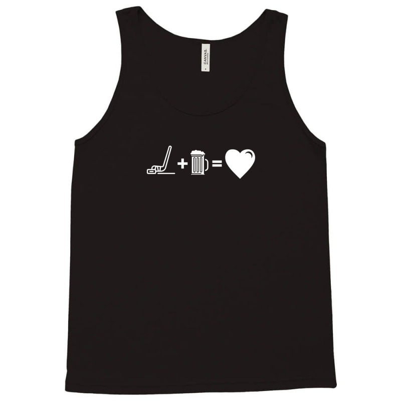 Hockey Beer Mug Of Beer Is Love Athlete Gift Idea 11 Tank Top | Artistshot