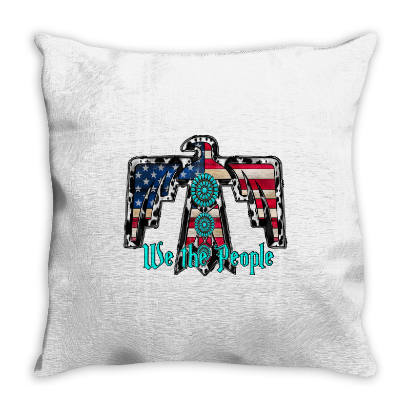 We The People Throw Pillow | Artistshot