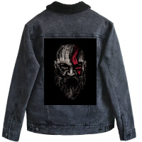 The Warrior Of Gods  Stars Girl Travel Unisex Sherpa-lined Denim Jacket | Artistshot