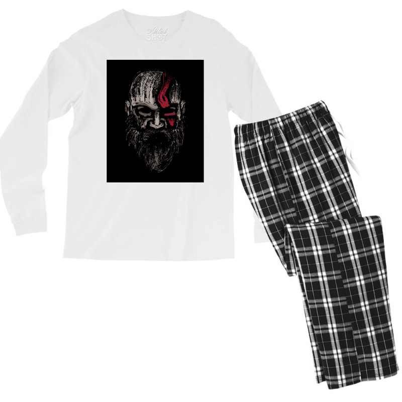 The Warrior Of Gods  Stars Girl Travel Men's Long Sleeve Pajama Set | Artistshot