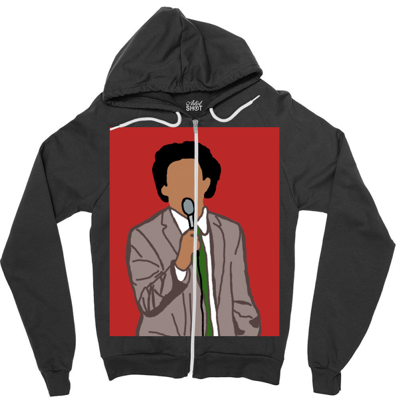 Eric Andre Sticker Poster Vintage Zipper Hoodie by gonarakaisoe | Artistshot