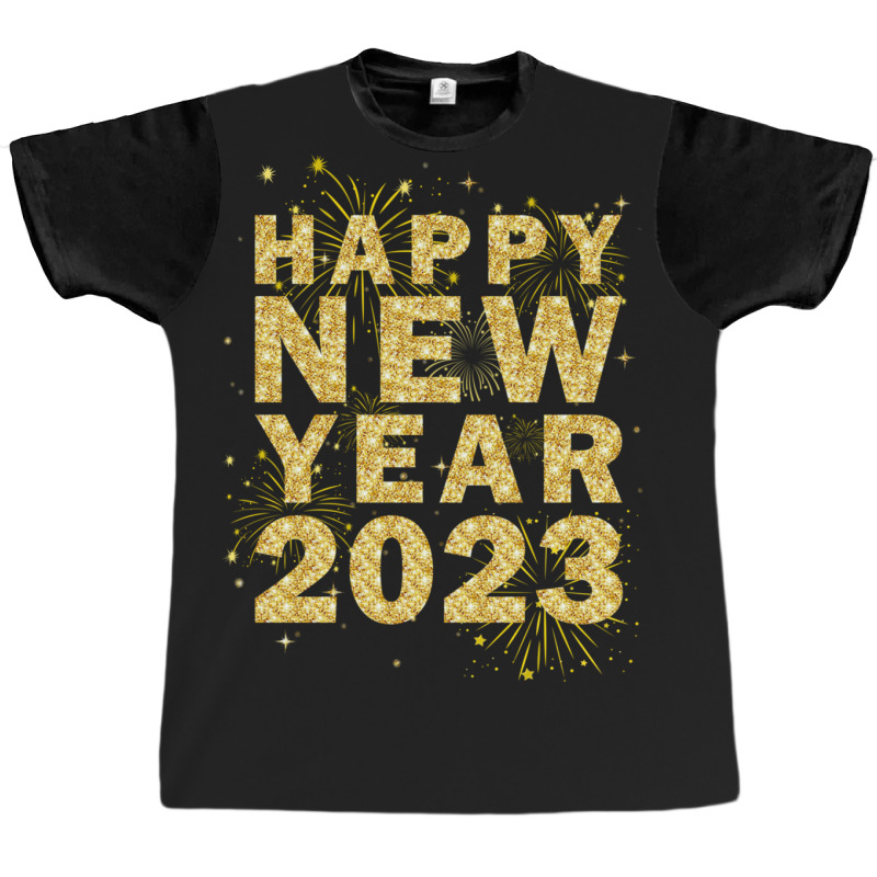 Happy New Year 2023 Gift Ideas Essential1 Graphic T-shirt | Artistshot