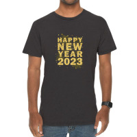 Happy New Year 2023 Gift Ideas Essential1 Vintage T-shirt | Artistshot