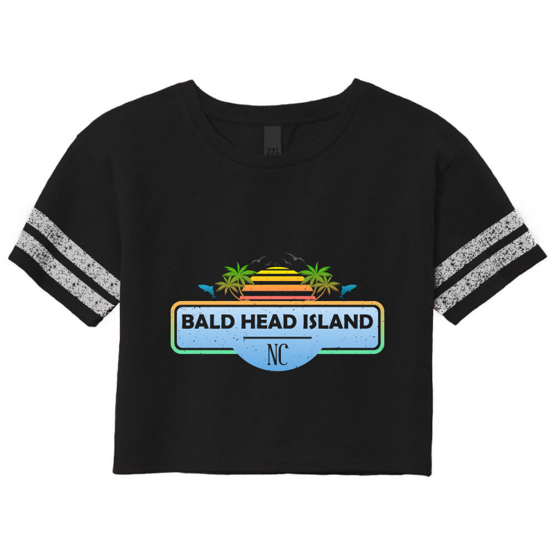 Trending Bald Head Island Beach - North Carolina, Tropical Palm Trees Scorecard Crop Tee by Inmamlil638 | Artistshot