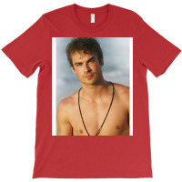 Ian Somerhalder Damon Salvatore . T-shirt | Artistshot