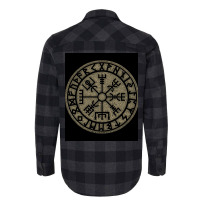 Vegvisir Viking Compass Norse Symbol Protection Nordic Vikings Essenti Flannel Shirt | Artistshot