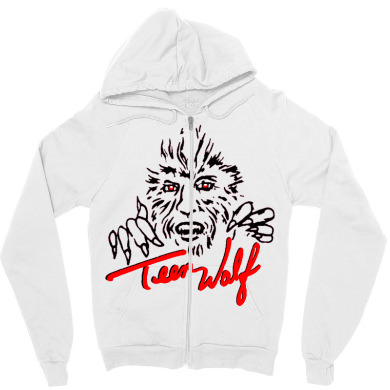 Teenwolf Zipper Hoodie by refigesowp | Artistshot