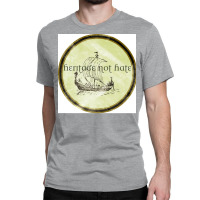 Viking Heritage Not Hate  Vintage Yellow Classic T-shirt | Artistshot