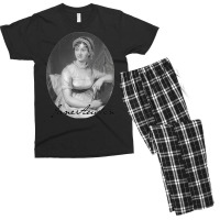 Jane Austen T Shirt Portrait Book Club Quotes Gifts Men's T-shirt Pajama Set | Artistshot