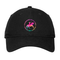 Trending A Girl Who Can Handle A Horse And A Bow Mounted Archery Adjustable Cap | Artistshot