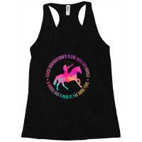 Trending A Girl Who Can Handle A Horse And A Bow Mounted Archery Racerback Tank | Artistshot