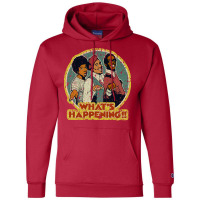 What's Happening !! 80s Classic Champion Hoodie | Artistshot