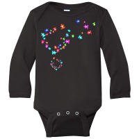 Autism T  Shirt Autism Awareness Dandelion Flowers T  Shirt Long Sleeve Baby Bodysuit | Artistshot