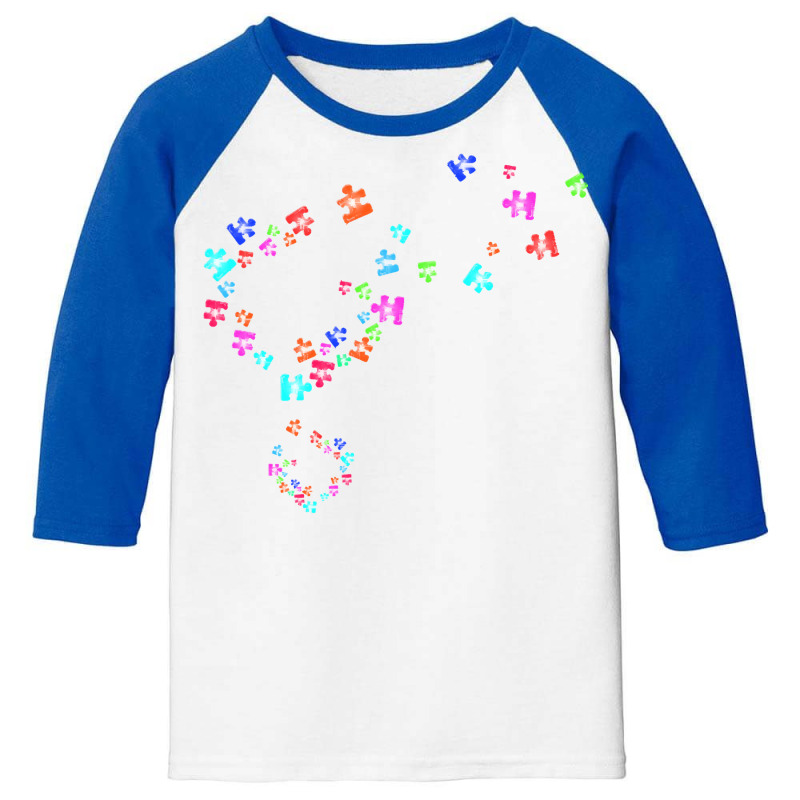 Autism T  Shirt Autism Awareness Dandelion Flowers T  Shirt Youth 3/4 Sleeve by kale31628 | Artistshot