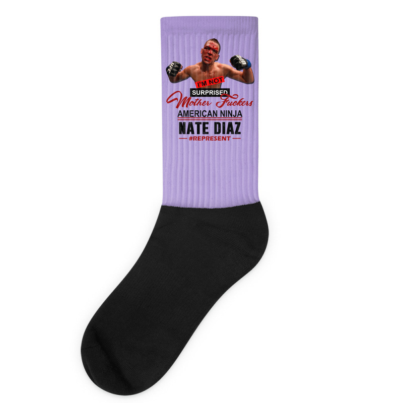 Customised Lucky MMA Socks Personalised With Your Name for a