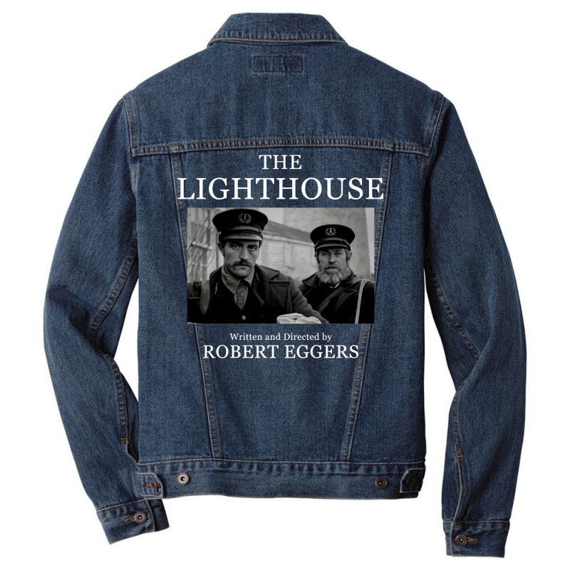 The Lighthouse Men Denim Jacket by refigesowp | Artistshot