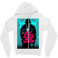 Who Does Zipper Hoodie | Artistshot