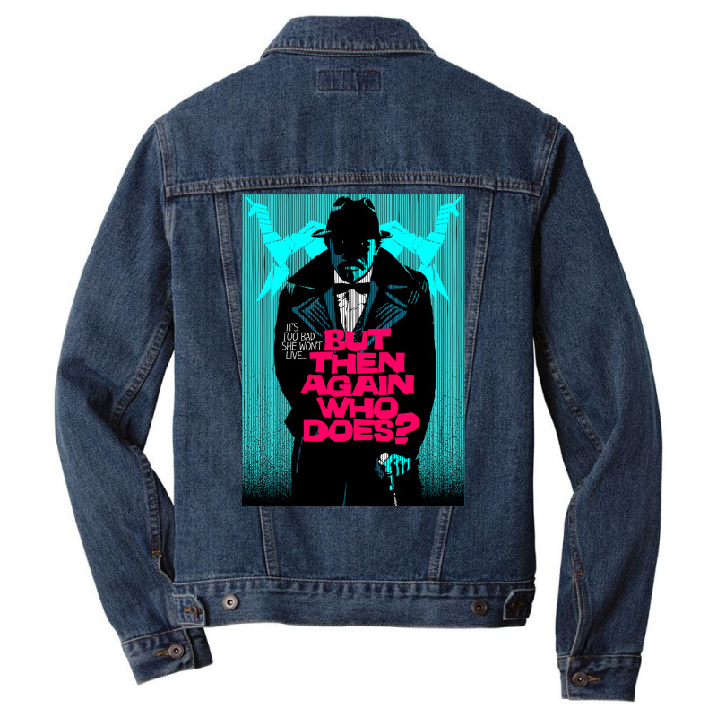 Who Does Men Denim Jacket | Artistshot