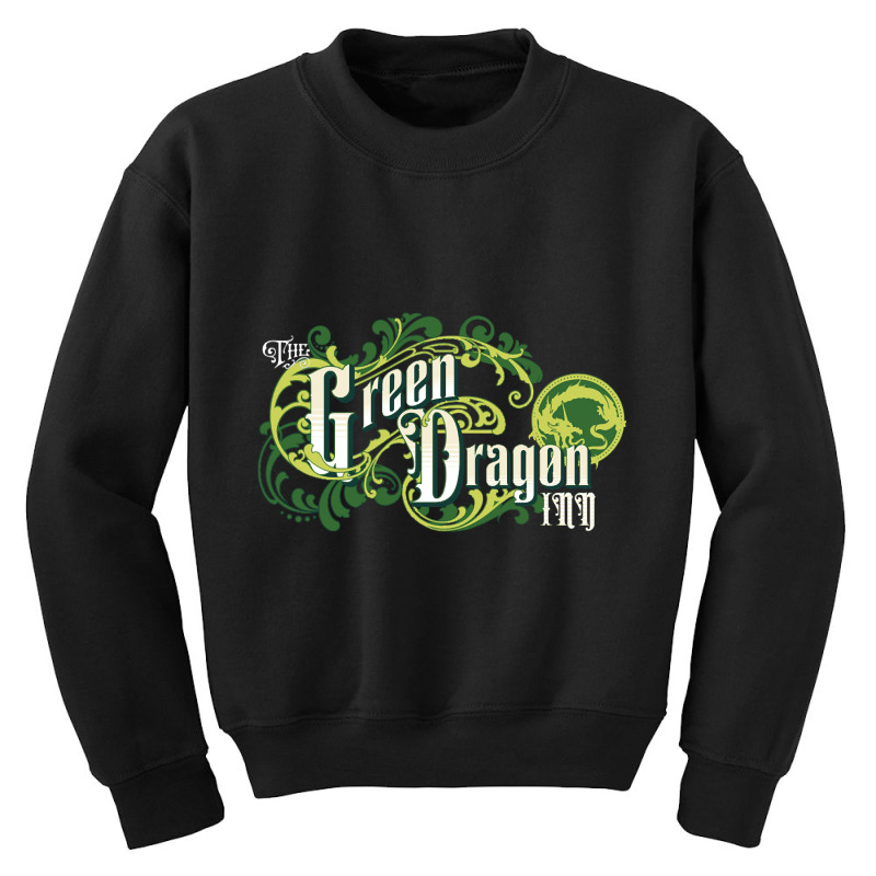 Hot Trend The Green Dragon Youth Sweatshirt by greggjvandervor | Artistshot