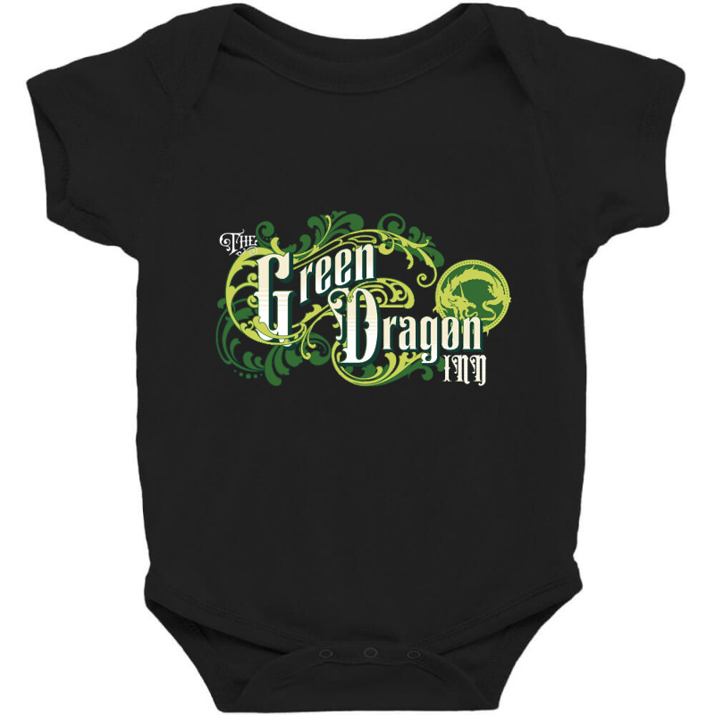 Hot Trend The Green Dragon Baby Bodysuit by greggjvandervor | Artistshot