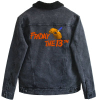 Friday The 13th Unisex Sherpa-lined Denim Jacket | Artistshot