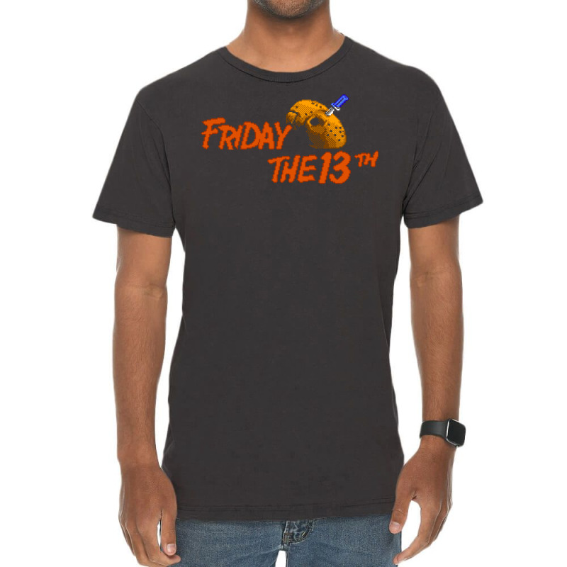 Friday The 13th Vintage T-Shirt by riquelhubbya | Artistshot