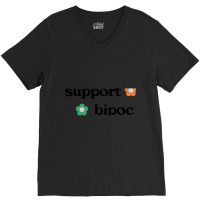 Trending Support Bipoc V-neck Tee | Artistshot