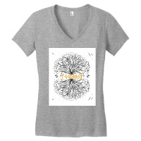 Yggdrasil Tree Of Life Odinx27s Horse Vikings  Hippie Women's V-neck T-shirt | Artistshot