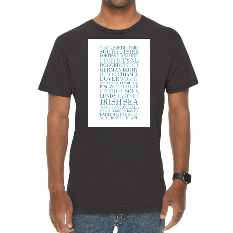 Shipping Forecast As Heard Of Radio 4  Nostalgia 80s Quote Vintage T-shirt | Artistshot