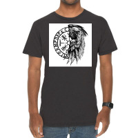 Viking Raven Vegvisir  Hippie Boy Vintage T-shirt | Artistshot