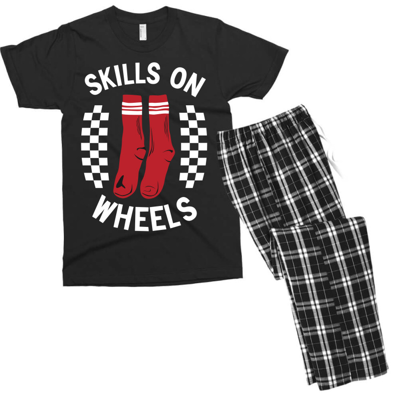 Skills On Wheels Men's T-shirt Pajama Set | Artistshot