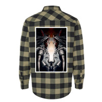 Mononoke Wolf Anime Flannel Shirt | Artistshot