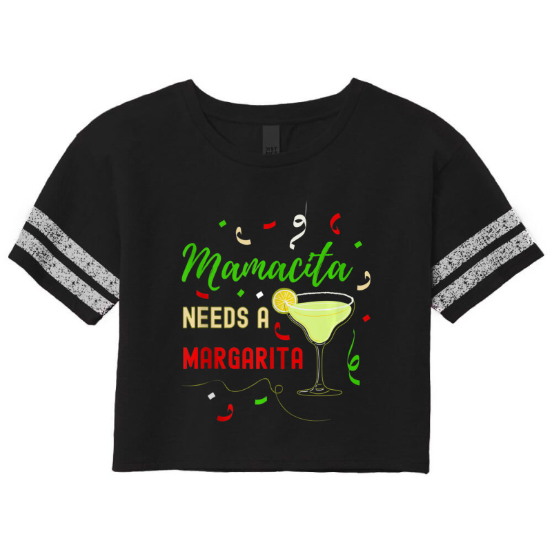 Hot Trend Mamacita Needs A Margarita Women Funny Cinco De Mayo Scorecard Crop Tee by bummercaught | Artistshot